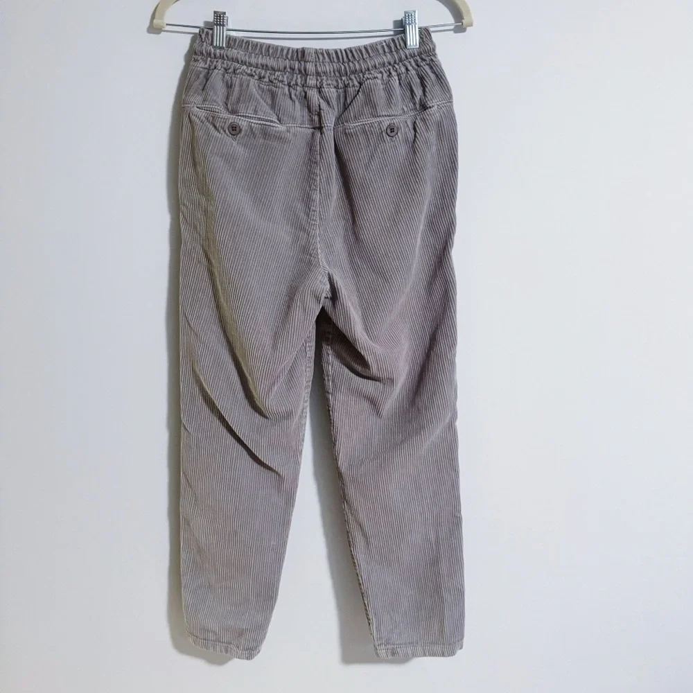 Zara - Grey Corduroy Pants - Picture 4 of 5